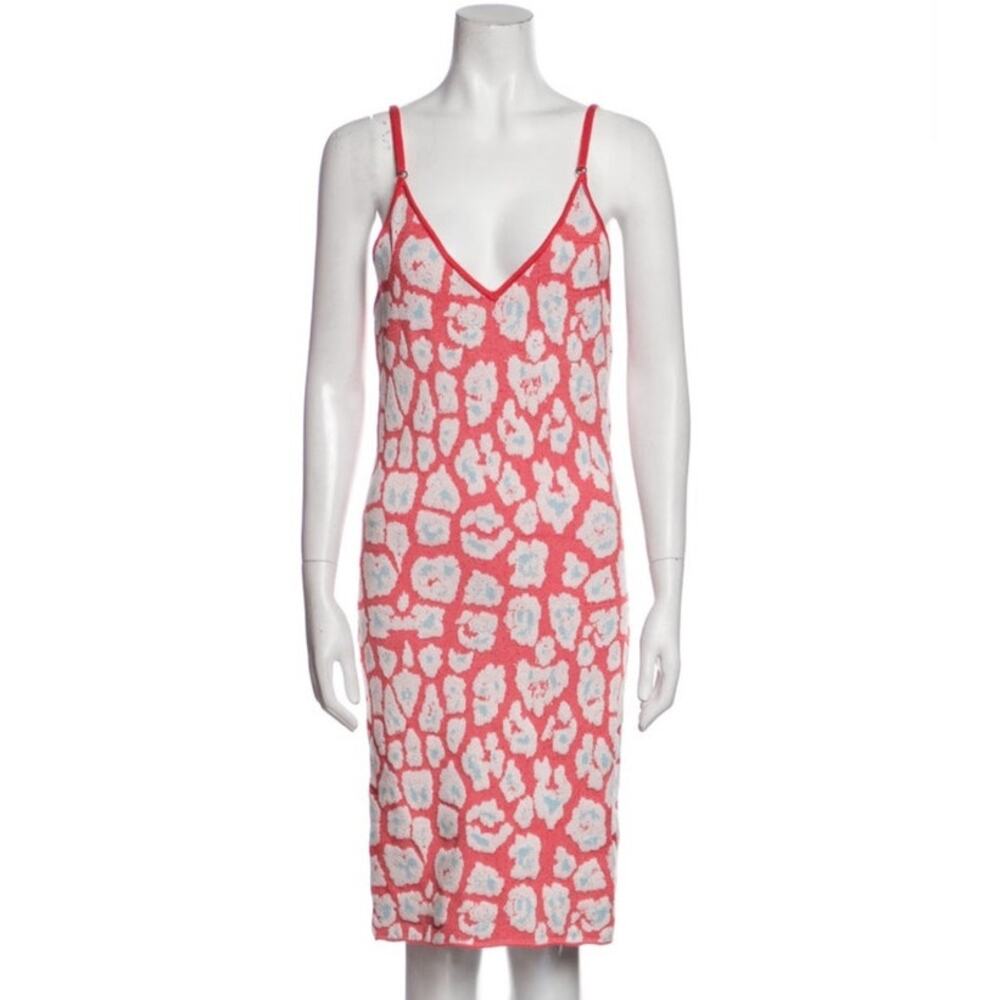 NWT $345 Baja East Printed Dress in Sunset Jacquard - 2 (M)